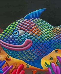 Rainbow Fish Diamond Paintings