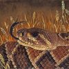 Rattlesnake Head Diamond Painting