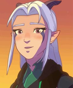 Rayla From The Dragon Prince Diamond Paintings