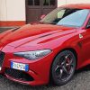 Red Alfa Romeo Giulia Diamond Painting