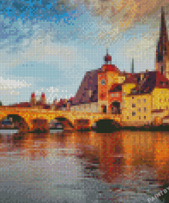 Regensburg Reflection Diamond Painting