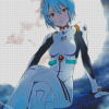 Rei Ayanami Evangelion Diamond Paintings