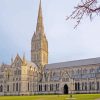 Salisbury Cathedral England Diamond Paintings