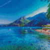 Samos Island Seascape Diamond Paintings