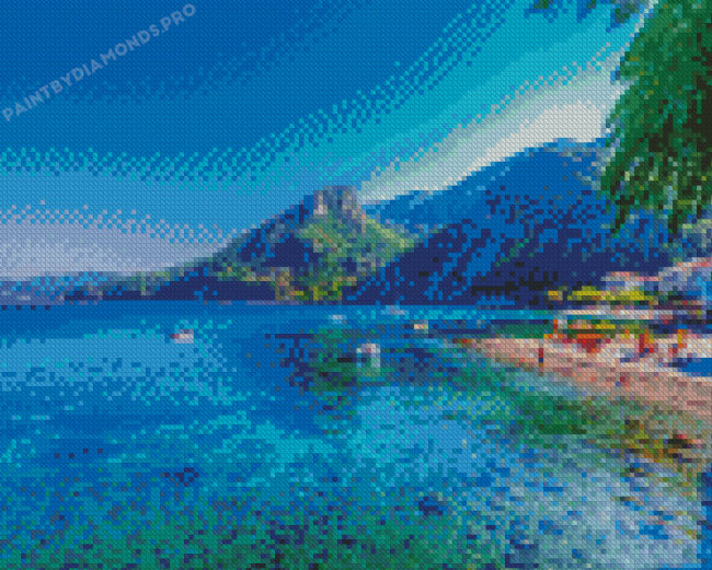 Samos Island Seascape Diamond Paintings