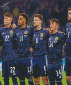 Scotland Fc Players Diamond Paintings