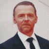 Simon Pegg Diamond Paintings