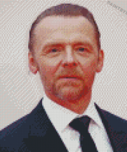 Simon Pegg Diamond Paintings