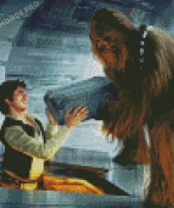 Smuggler Han Solo Diamond Paintings