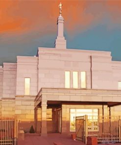 Snowflake Az Temple Diamond Painting