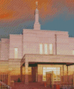 Snowflake Az Temple Diamond Painting