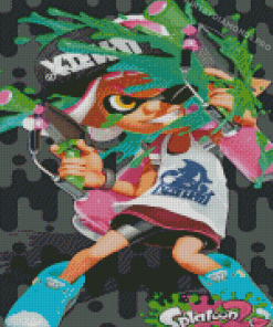 Splatoon 2 Game Diamond Paintings