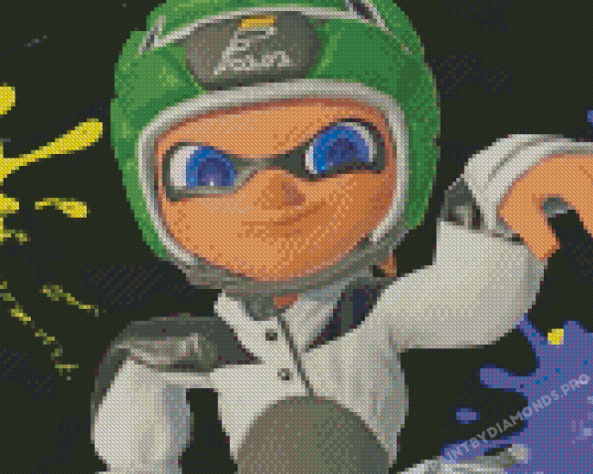 Splatoon Animation Diamond Paintings