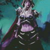 Sylvanas Windrunner Warcraft Serie Diamond Painting