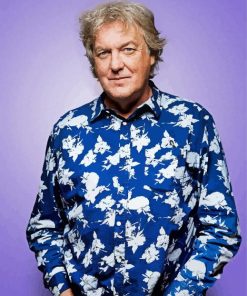 Television Presenter James May Diamond Paintings