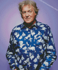 Television Presenter James May Diamond Paintings