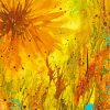 The Abstract Sunflower Diamond Paintings