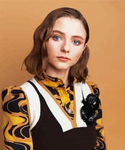 The Actress Thomasin McKenzie Diamond Paintings