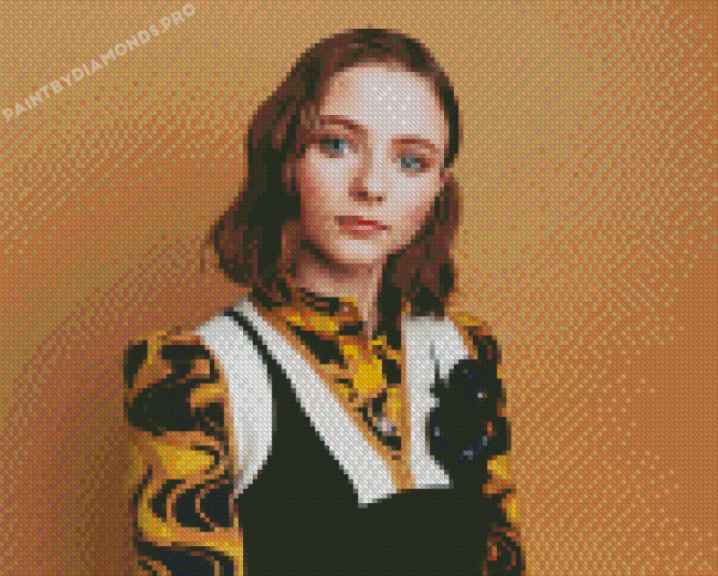 The Actress Thomasin McKenzie Diamond Paintings