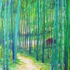 The Bamboo Forest Trees Diamond Paintings