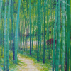 The Bamboo Forest Trees Diamond Paintings