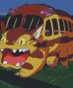 The Catbus Diamond Paintings