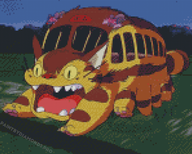 The Catbus Diamond Paintings