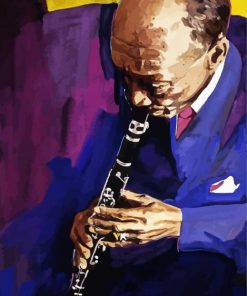 The Clarinet Player Diamond Painting