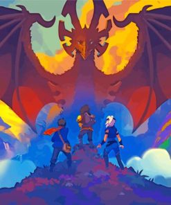 The Dragon Prince Characters Diamond Paintings