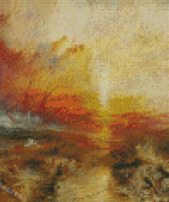 The Fighting Temeraire By J M W Turner Diamond Paintings