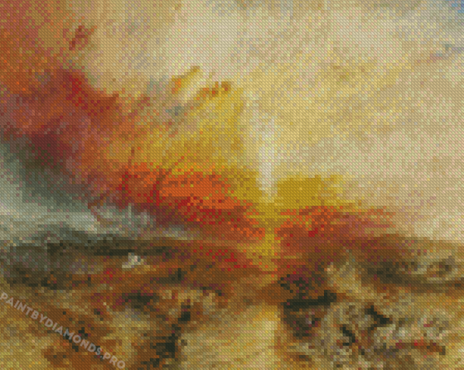 The Fighting Temeraire By J M W Turner Diamond Paintings