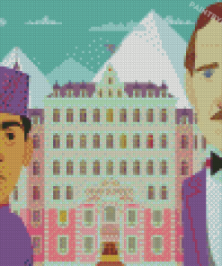 The Grand Budapest Hotel Art Diamond Paintings