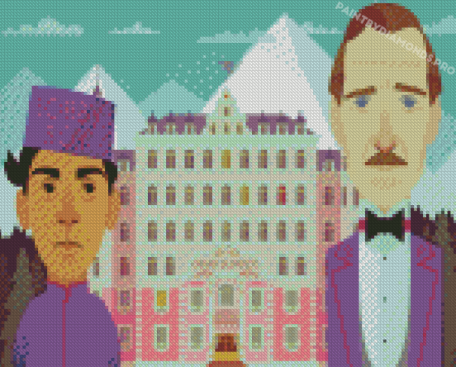 The Grand Budapest Hotel Art Diamond Paintings