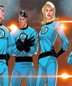 The New Fantastic Four Diamond Paintings