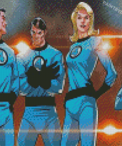 The New Fantastic Four Diamond Paintings