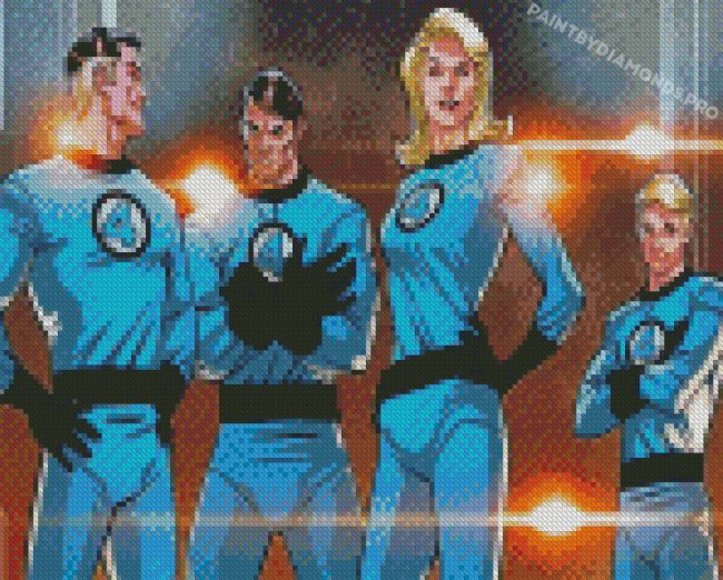 The New Fantastic Four Diamond Paintings