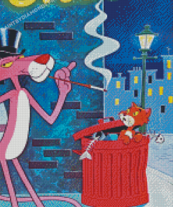 The Pink Panther Show Diamond Paintings