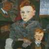 The Village Boys Lucian Freud Diamond Paintings