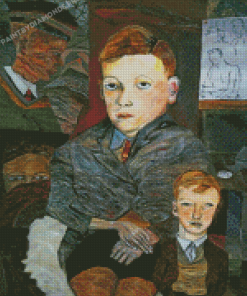 The Village Boys Lucian Freud Diamond Paintings