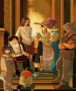 The Zoldyck Family Characters Diamond Paintings