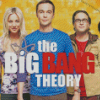 The Big Bang Theory Characters Diamond Painting