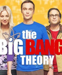 The Big Bang Theory Characters Diamond Painting