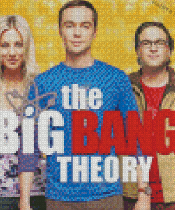 The Big Bang Theory Characters Diamond Painting