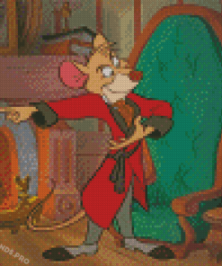 The Great Mouse Detective Animation Diamond Painting