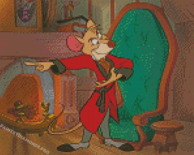 The Great Mouse Detective Animation Diamond Painting