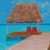 Tiki Hut Art Diamond Paintings