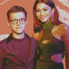 Tom Holland And Zendaya Diamond Painting