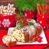 Traditional Christmas Food Diamond Paintings