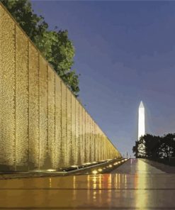 Vietnam Veterans Memorial Washington Diamond Paintings