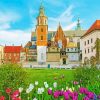 Wawel Royal Castle Krakow Poland Diamond Paintings